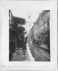 Die Bievre, Passage Moret, Ruelle des Gobelins, Paris, Mai 1900